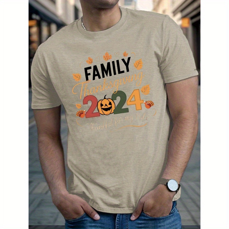 1pc Thanksgiving 2024 Shirt, Polyester Knit Fabric, Crew Neck, Casual Short Sleeve, Slight Stretch, Geometric Pattern, Regular Fit, Adult - Summer Season
1pc Thanksgiving 2024 Shirt, Polyester Knit Fabric, Crew Neck, Casual Short Sleeve, Slight Stretch, Geometric Pattern, Regular Fit, Adult - Summer Season