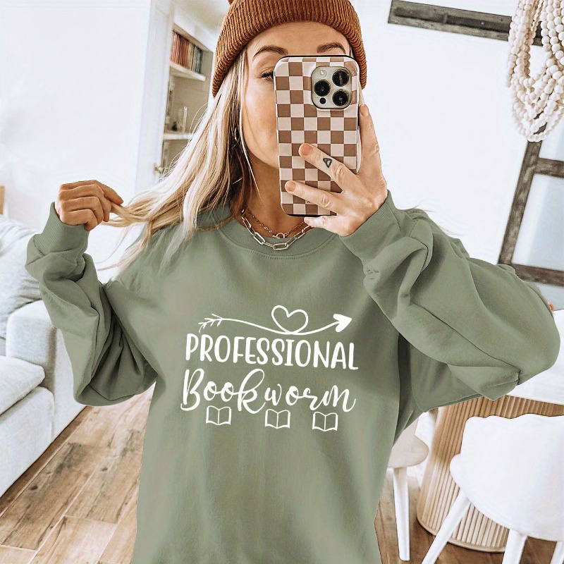Sweat-shirt imprimé , sweat-shirt décontracté à col rond pour l'hiver et , vêtements pour femmes
Sweat-shirt imprimé , sweat-shirt décontracté à col rond pour l'hiver et , vêtements pour femmes