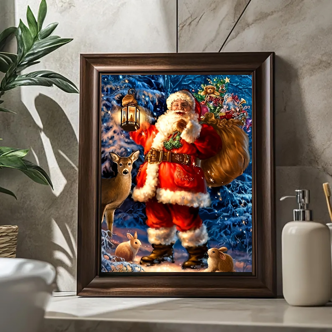 Santa Claus Canvas Art Print 12x16" - , Christmas & Halloween Decor | Ideal For Living Room, Bedroom, Kitchen, Bathroom, Office, , Room Decor
Santa Claus Canvas Art Print 12x16" - , Christmas & Halloween Decor | Ideal For Living Room, Bedroom, Kitchen, Bathroom, Office, , Room Decor