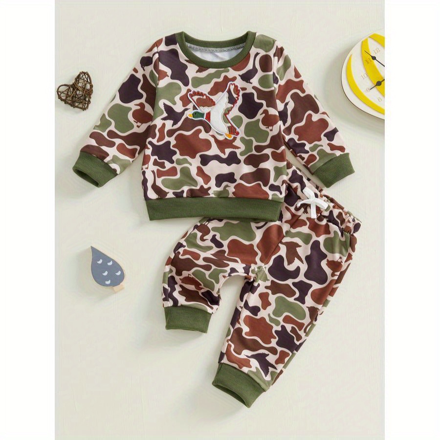 Toddler Boys Fall Outfits Embroidery Long Sleeve Sweatshirts And Long Pants 2pcs Clothes Set
Toddler Boys Fall Outfits Embroidery Long Sleeve Sweatshirts And Long Pants 2pcs Clothes Set