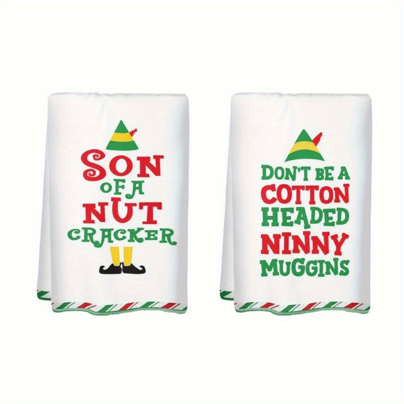2pcs Elf Christmas Towels - Polyester, Inspirational , For & , 18x26, Christmas Decor, For Christmas
2pcs Elf Christmas Towels - Polyester, Inspirational , For & , 18x26, Christmas Decor, For Christmas