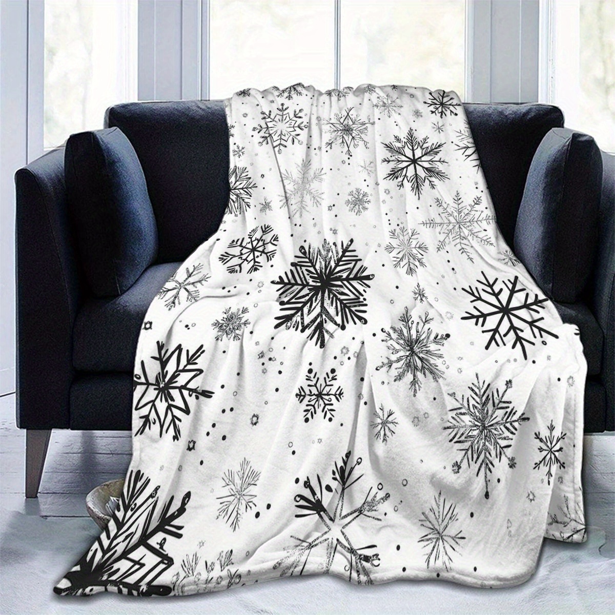 1pc Christmas Blanket - Polyester For Sofa, Bed, , - All Multipurpose Knitted Blanket - For Adults
1pc Christmas Blanket - Polyester For Sofa, Bed, , - All Multipurpose Knitted Blanket - For Adults