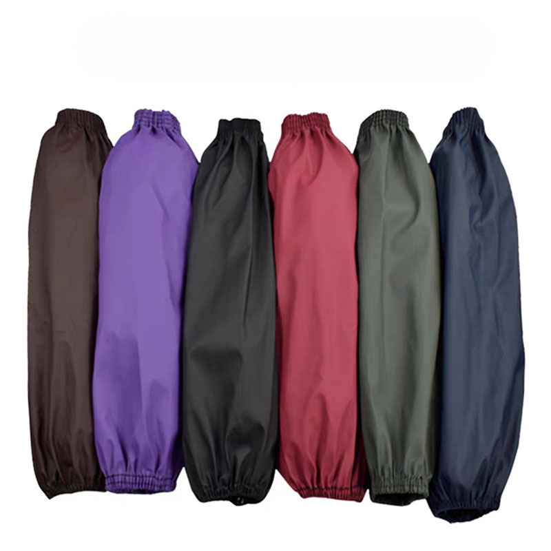 6pcs Long Waterproof & Oil-resistant Leather Sleeves For Adults - Pvc/genuine Leather, Ideal For Security & Labor Protection
6pcs Long Waterproof & Oil-resistant Leather Sleeves For Adults - Pvc/genuine Leather, Ideal For Security & Labor Protection