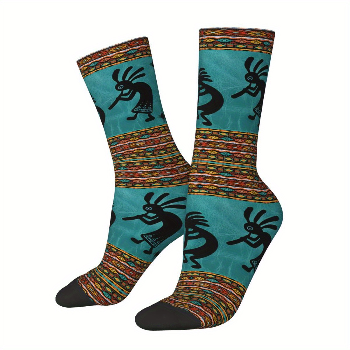 American Cool Men's Novelty Seamless Mid Calf Socks, Breathable, Comfortable, Casual And In All , Polyester, Knitted Fabric
American Cool Men's Novelty Seamless Mid Calf Socks, Breathable, Comfortable, Casual And In All , Polyester, Knitted Fabric