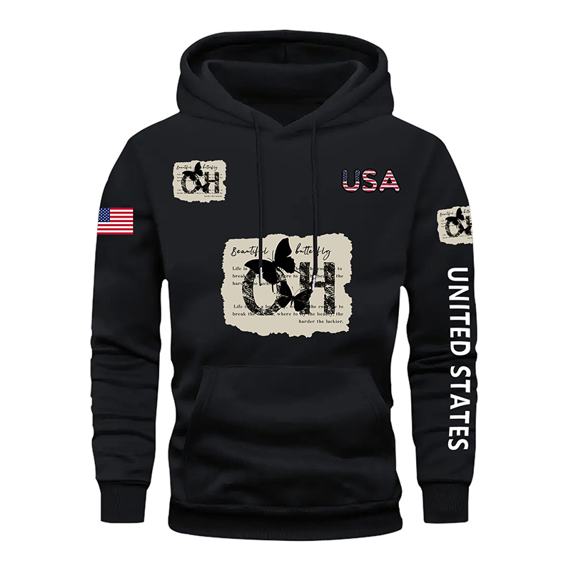 1pc Men's Casual Hoodie With Geometric Pattern - Polyester Knit Fabric, Long Sleeve, Regular Fit, Stretch, With Pocket - Fashionable Pullover Hooded Sweatshirt For Spring/fall
1pc Men's Casual Hoodie With Geometric Pattern - Polyester Knit Fabric, Long Sleeve, Regular Fit, Stretch, With Pocket - Fashionable Pullover Hooded Sweatshirt For Spring/fall