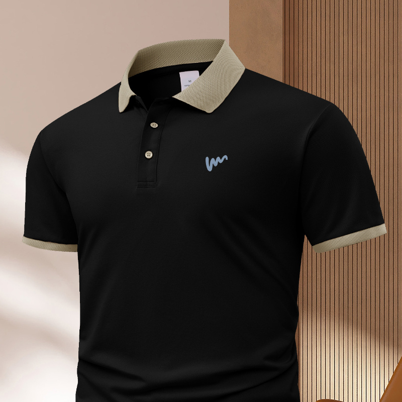 Polo à manches courtes décontracté pour homme, col à en polyester avec motif géométrique, boutonné devant, légèrement extensible, vêtements de golf pour les sports de en été
Polo à manches courtes décontracté pour homme, col à en polyester avec motif géométrique, boutonné devant, légèrement extensible, vêtements de golf pour les sports de en été