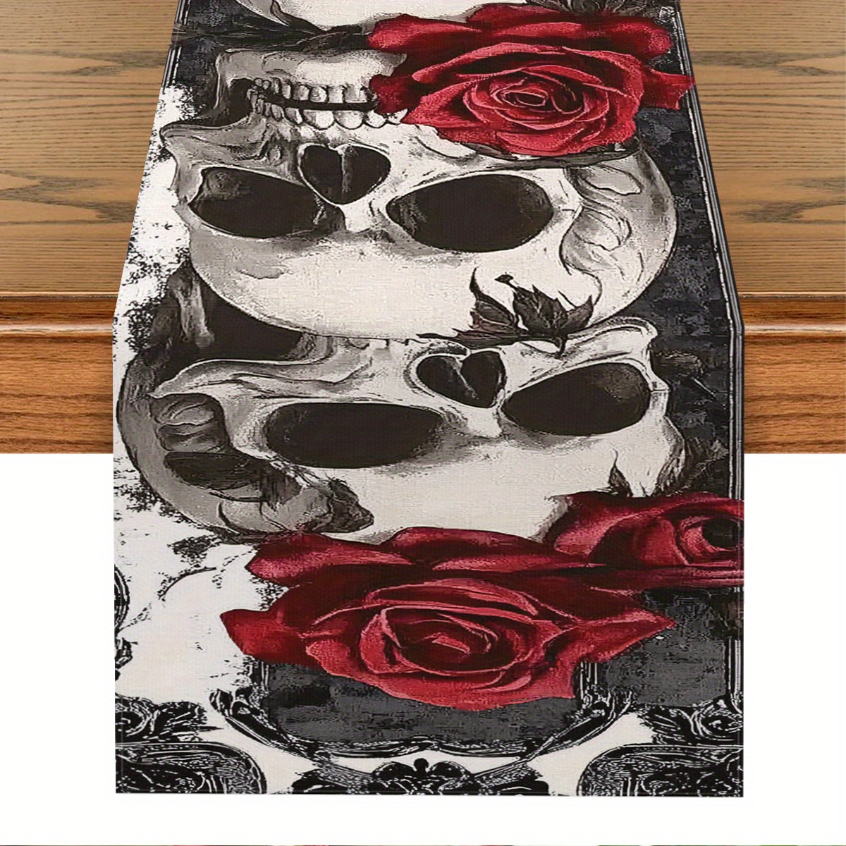 Open 1pc, Valentine's Day Table Flag, Vintage Background With Rose And Print, Seasonal Party Decoration, Table Protection, Suitable For Holiday Gatherings And Home
Open 1pc, Valentine's Day Table Flag, Vintage Background With Rose And Print, Seasonal Party Decoration, Table Protection, Suitable For Holiday Gatherings And Home