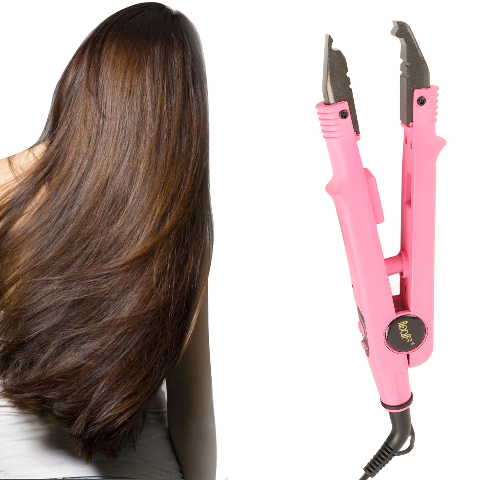 1pc Ywbl-wh Professional Hair Extension Iron, Adjustable Temperature Heated Connector Machine, Keratin Tool For Salon-quality Bonding, 110v-240v Us Plug, No Battery Required
1pc Ywbl-wh Professional Hair Extension Iron, Adjustable Temperature Heated Connector Machine, Keratin Tool For Salon-quality Bonding, 110v-240v Us Plug, No Battery Required