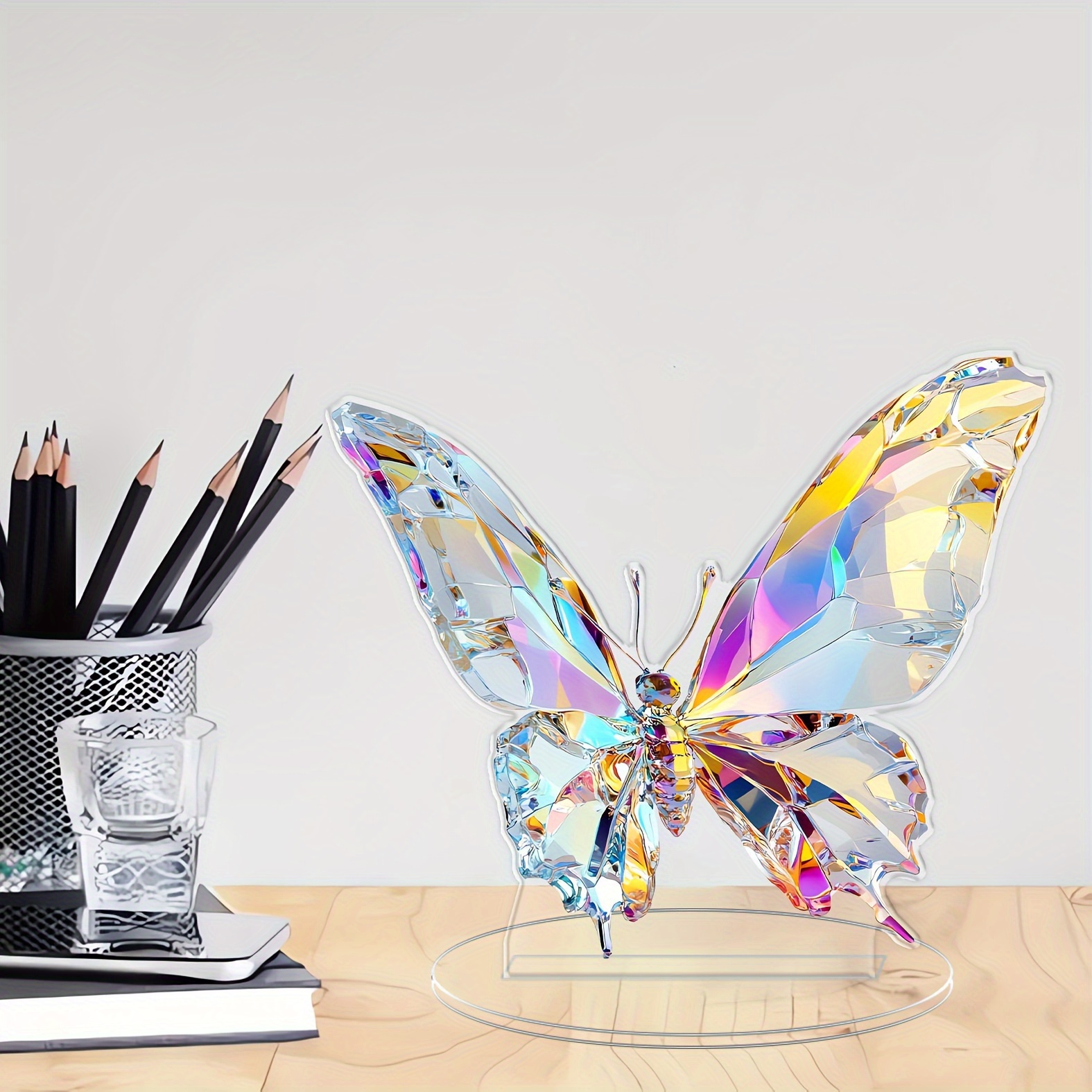 Transparent Crystal Acrylic Statue - 2d Decorative , Ideal For Birthday And Graduation Gifts, Desktop Ornament
Transparent Crystal Acrylic Statue - 2d Decorative , Ideal For Birthday And Graduation Gifts, Desktop Ornament