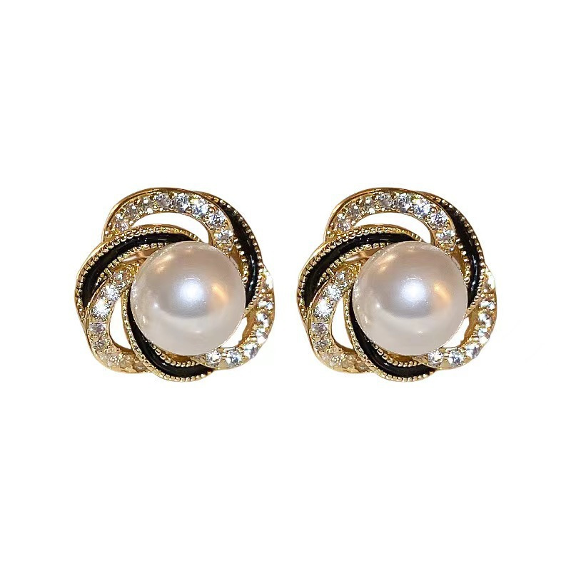 2pcs Diamond-encrusted Pearl Earrings, Elegant And Sophisticated, Small And Fashionable, Gift Earrings | | Embellishments, Cute Earrings
2pcs Diamond-encrusted Pearl Earrings, Elegant And Sophisticated, Small And Fashionable, Gift Earrings | | Embellishments, Cute Earrings