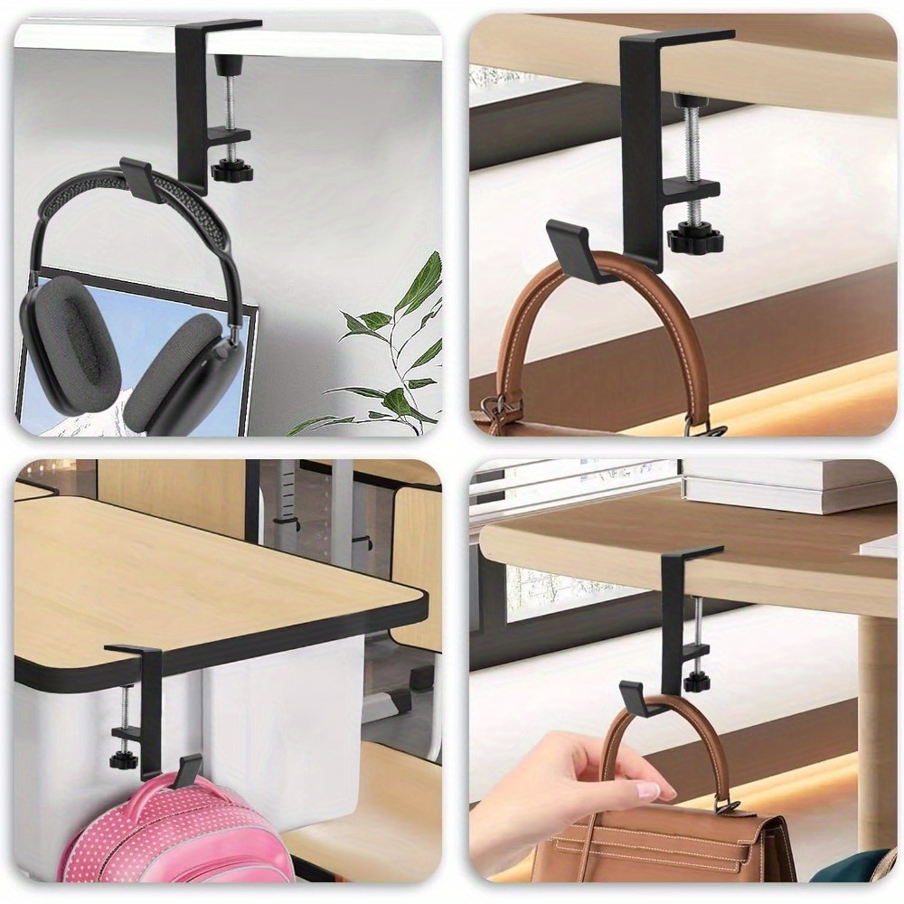 1pc Crochet réglable sous la table, de rangement en métal pour sacs à dos et sacs à main, organisateur de perçage par gravité, crochets faciles à installer pour et .
1pc Crochet réglable sous la table, de rangement en métal pour sacs à dos et sacs à main, organisateur de perçage par gravité, crochets faciles à installer pour et .