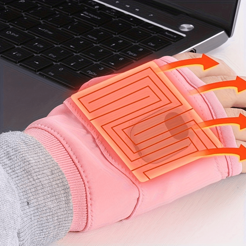 Usb Rechargeable Winter Gloves - Half Finger, For Gaming, Office, And Outdoor Use - Perfect Christmas Or New Year's Gift
Usb Rechargeable Winter Gloves - Half Finger, For Gaming, Office, And Outdoor Use - Perfect Christmas Or New Year's Gift