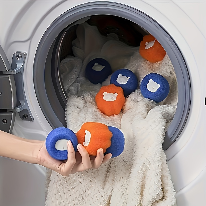 Set Of 3/5/6 Pet Hair Removal Laundry Balls - Time And Energy, Reduces Wrinkles, No Electricity Needed.
Set Of 3/5/6 Pet Hair Removal Laundry Balls - Time And Energy, Reduces Wrinkles, No Electricity Needed.