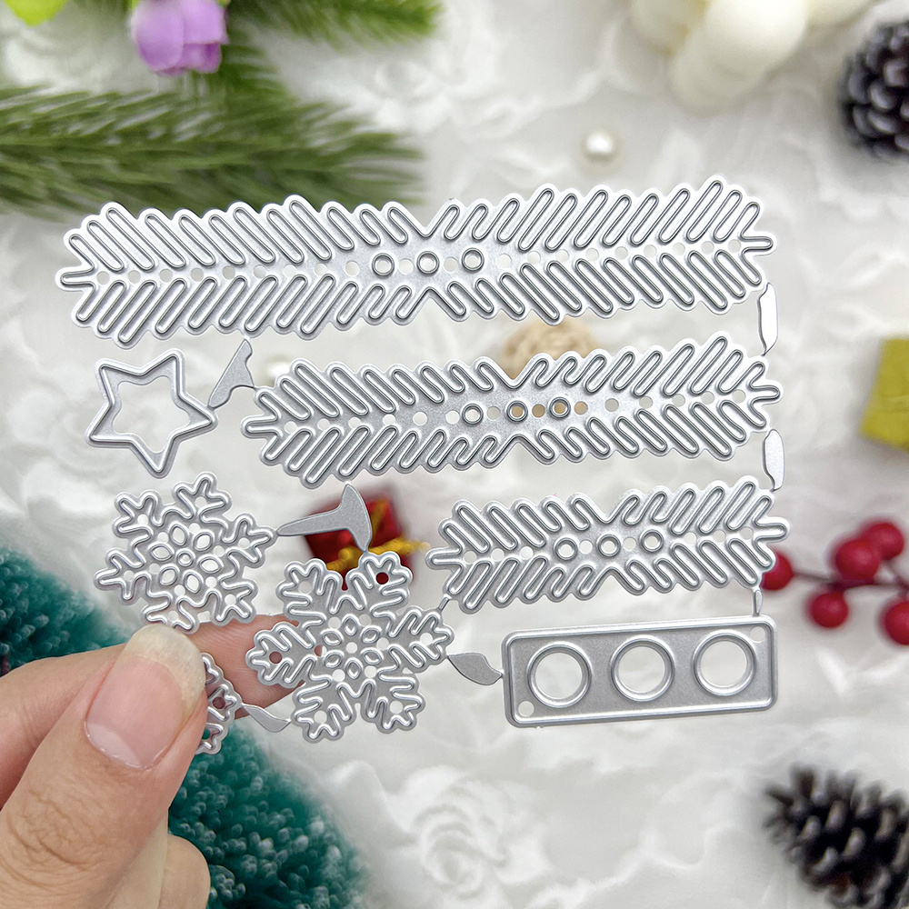 Christmas Tree & Metal Cutting Die For Diy Card Making - Silvery Embossing Tool For Decorations
Christmas Tree & Metal Cutting Die For Diy Card Making - Silvery Embossing Tool For Decorations