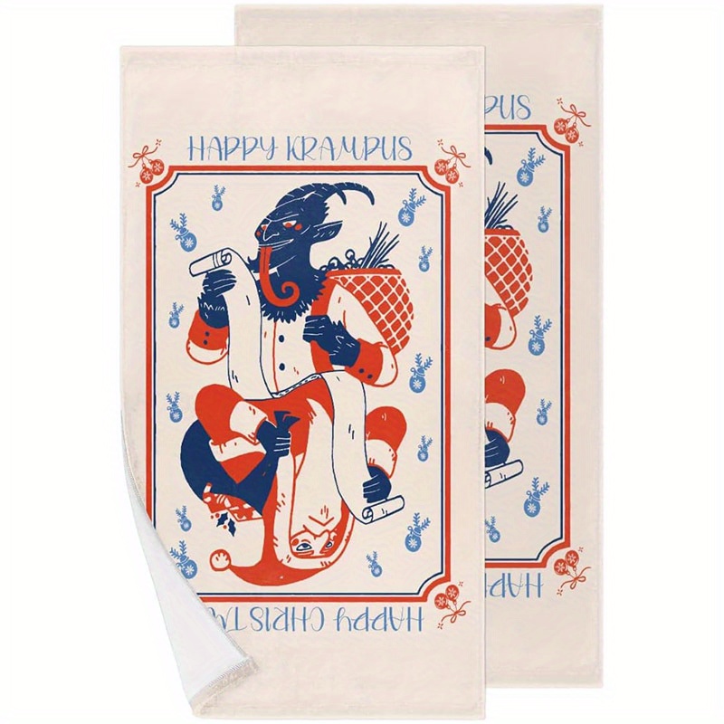 2- Christmas Towels, , -, , Rectangular Polyester Decorative Towels For Bathroom, , , Gym, Spa - 18x26
2- Christmas Towels, , -, , Rectangular Polyester Decorative Towels For Bathroom, , , Gym, Spa - 18x26