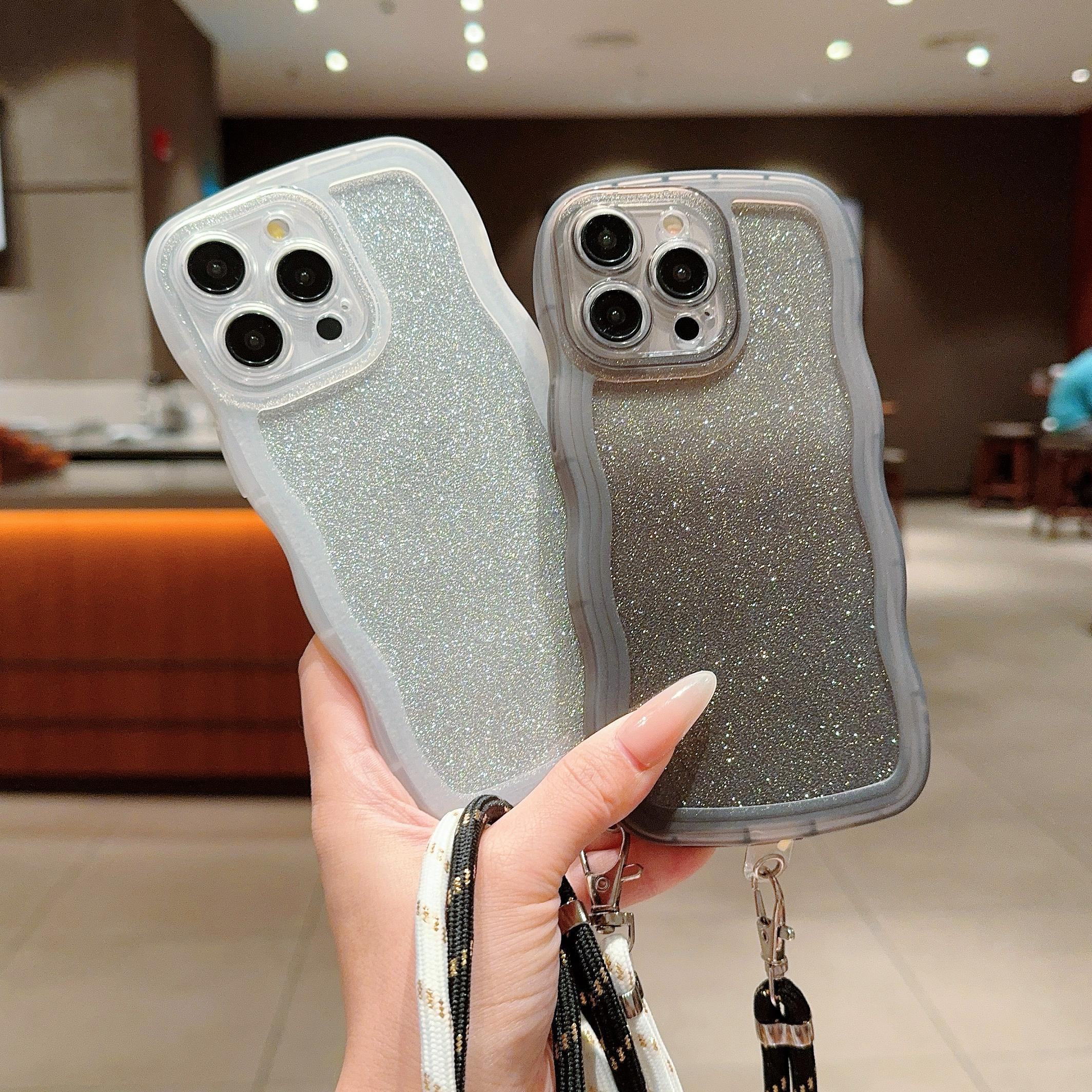 Transparent Glitter + Lanyard Phone Case Suitable For Apple Full Protection Anti-fall Protective Case Creative For Apple For Iphone 11/12/13/14/15/16 Pro Plus Max
Transparent Glitter + Lanyard Phone Case Suitable For Apple Full Protection Anti-fall Protective Case Creative For Apple For Iphone 11/12/13/14/15/16 Pro Plus Max