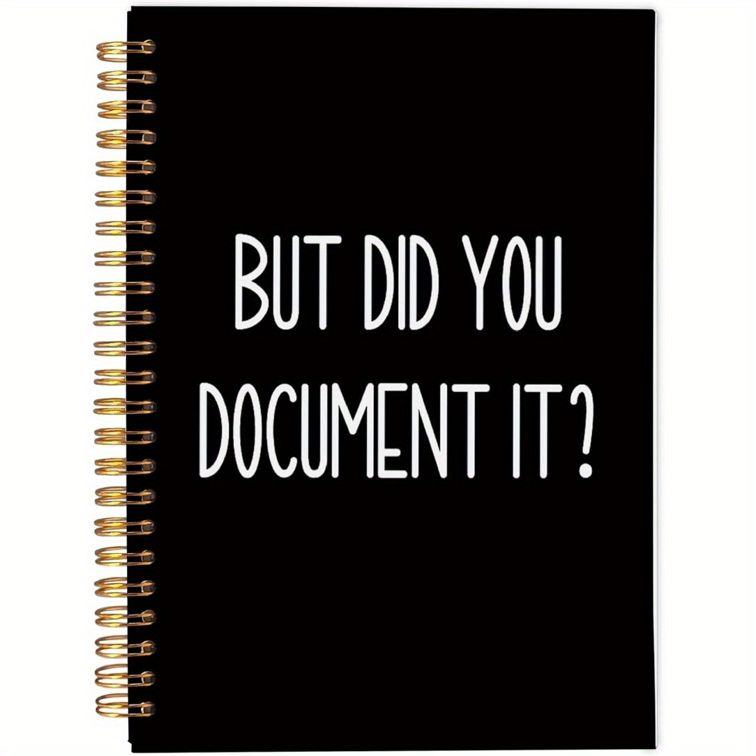 1pc But Did You It Notebook - Gifts For Hr Professionals, Hr Coworker Gag Gift, Hr Appreciation Notebook For Men, Funny Employee Spiral Notebook 5.5x8.3in With 50 Pages
1pc But Did You It Notebook - Gifts For Hr Professionals, Hr Coworker Gag Gift, Hr Appreciation Notebook For Men, Funny Employee Spiral Notebook 5.5x8.3in With 50 Pages