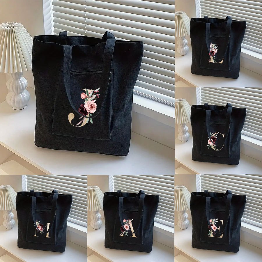 Large Capacity -z Letter Print Tote Bag, Women's Casual Shoulder Handbag For Travel, , And Shopping
Large Capacity -z Letter Print Tote Bag, Women's Casual Shoulder Handbag For Travel, , And Shopping