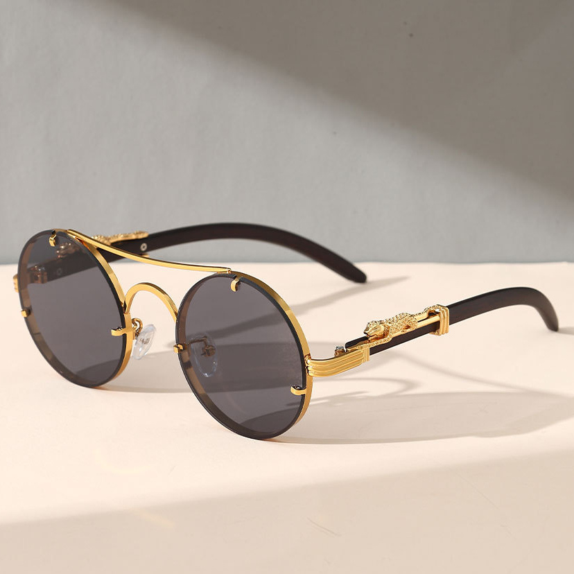 Men' Round Fashion Glasses - Metal And Frame With Mirror Lens, Ideal For And Driving, Beach Glasses
Men' Round Fashion Glasses - Metal And Frame With Mirror Lens, Ideal For And Driving, Beach Glasses