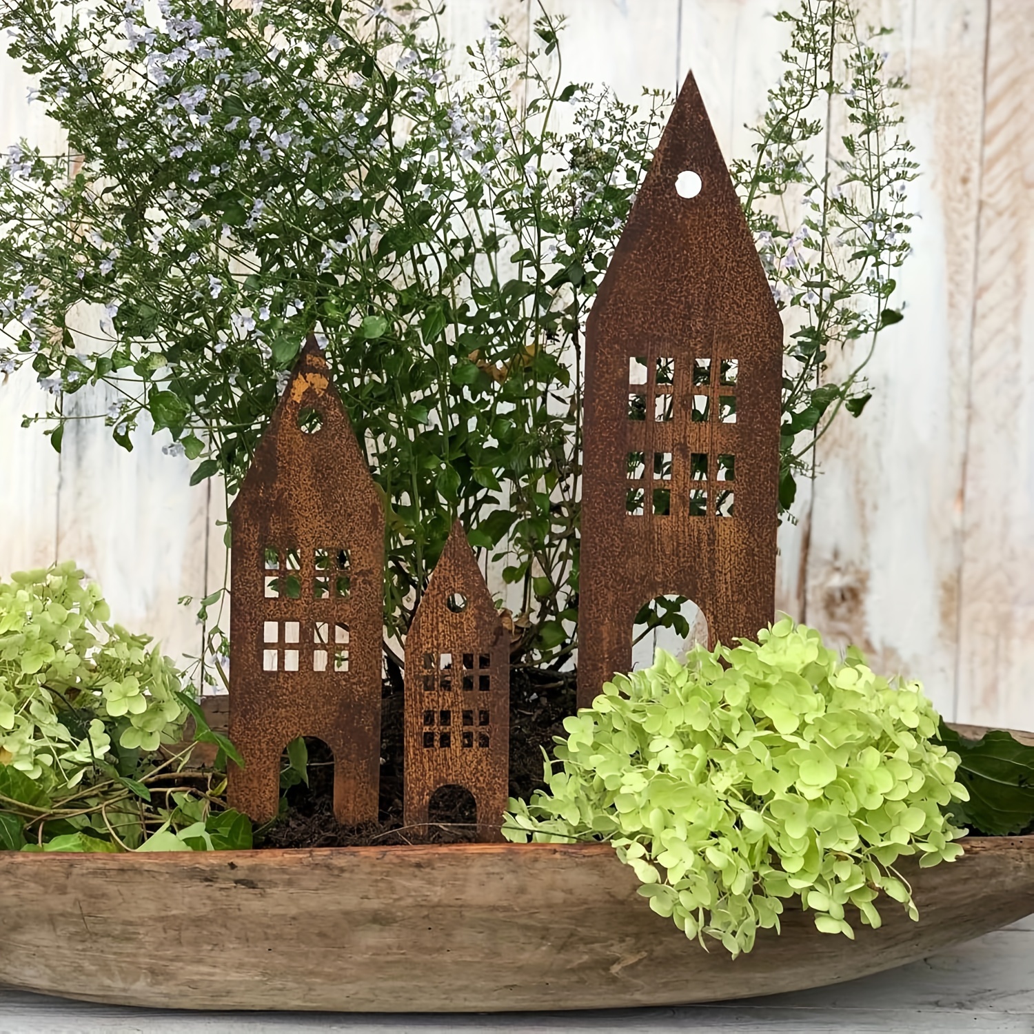 3pcs Rustic Metal Garden Stake Signs Set - Weather-resistant Outdoor Decor For Yard, Patio, Balcony, Christmas, No Power Needed, Featherless, Ideal For Home & Garden Aesthetics
3pcs Rustic Metal Garden Stake Signs Set - Weather-resistant Outdoor Decor For Yard, Patio, Balcony, Christmas, No Power Needed, Featherless, Ideal For Home & Garden Aesthetics