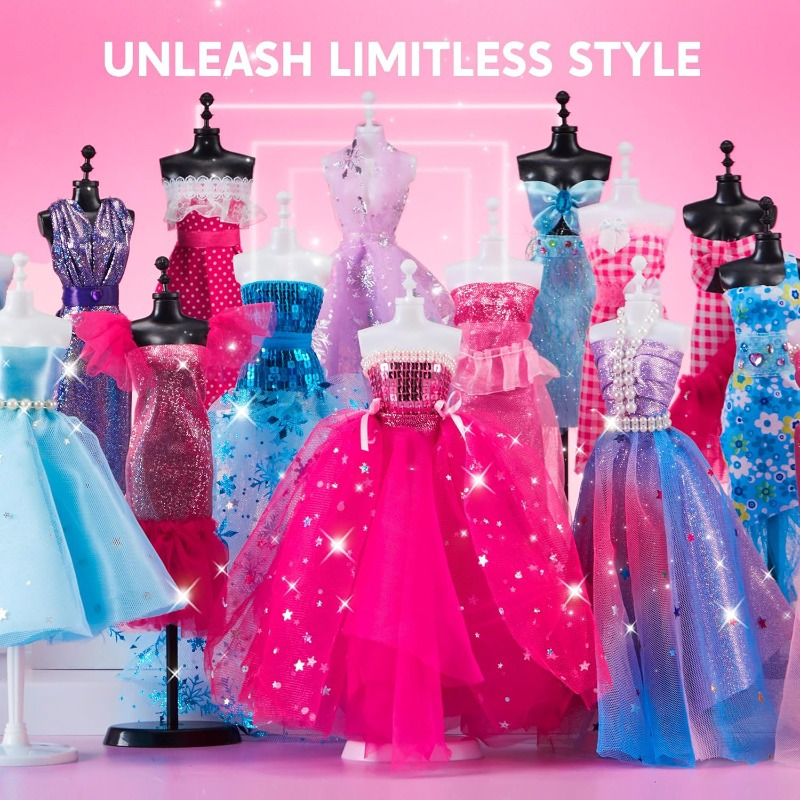 1 Set 400+pcs Crafts For Kids Art And Diy Sewing Crafts With 3 Mannequins, Party Presents
1 Set 400+pcs Crafts For Kids Art And Diy Sewing Crafts With 3 Mannequins, Party Presents