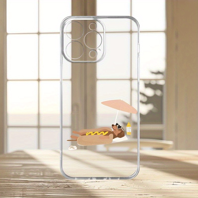 Transparent Phone Case With Dachshund Pattern Uv Printing For Iphone 11 12 13 14 Pro Max 15 16 Xr X/ Xs 7 8 Plus Se Mini - Best Gift For Birthday,
Transparent Phone Case With Dachshund Pattern Uv Printing For Iphone 11 12 13 14 Pro Max 15 16 Xr X/ Xs 7 8 Plus Se Mini - Best Gift For Birthday,
