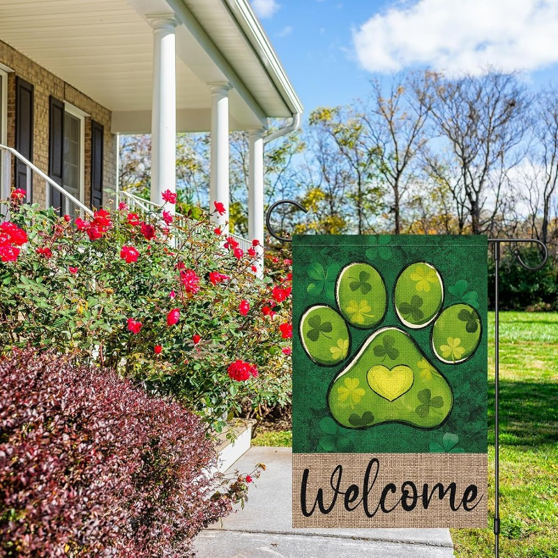 1pc 's Day Garden Flag 12x18 Inches Double-sided With Dog Paw , For Outdoor Decoration.
1pc 's Day Garden Flag 12x18 Inches Double-sided With Dog Paw , For Outdoor Decoration.