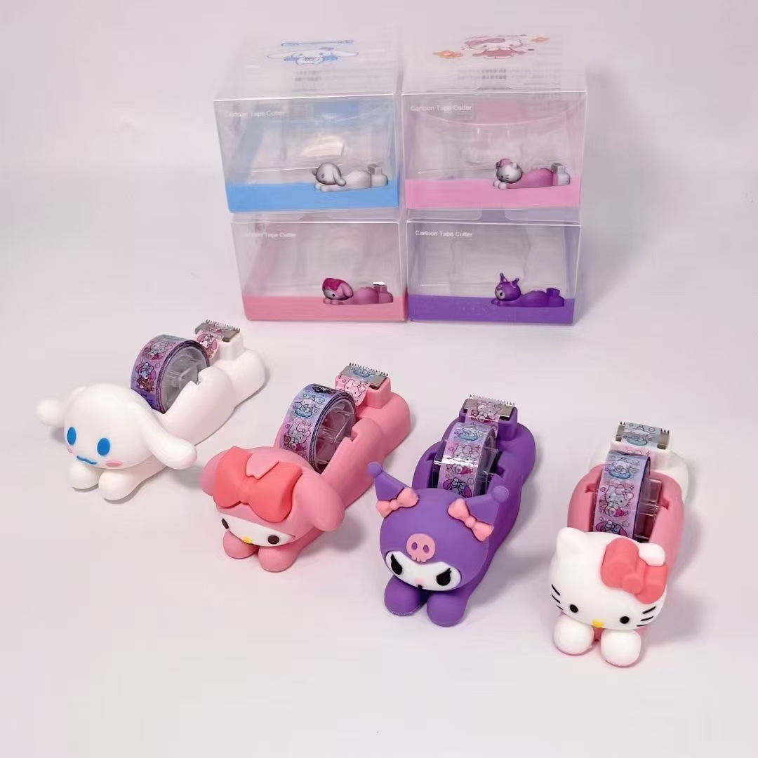 Sanrio Cute Cartoon Tape Dispenser - Non-slip Desktop Tape Cutter, Students & Office Supplies, Cute Tape Dispenser
Sanrio Cute Cartoon Tape Dispenser - Non-slip Desktop Tape Cutter, Students & Office Supplies, Cute Tape Dispenser