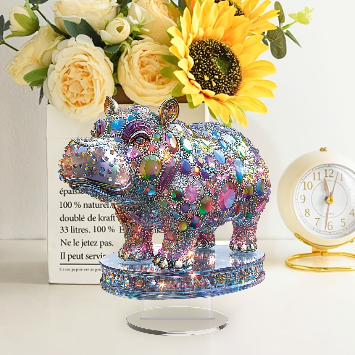 1pc 2d Flat, Elegant Acrylic Desktop Display - , No Battery Required, With Stand, Suitable For Home And Office Decoration, , Indoor Or Desktop Decoration
1pc 2d Flat, Elegant Acrylic Desktop Display - , No Battery Required, With Stand, Suitable For Home And Office Decoration, , Indoor Or Desktop Decoration
