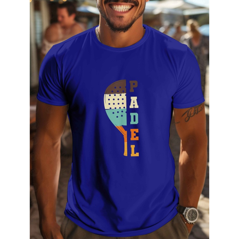 Padel Paddle Tennis T-shirts à manches courtes pour hommes imprimés pour et l'été
Padel Paddle Tennis T-shirts à manches courtes pour hommes imprimés pour et l'été