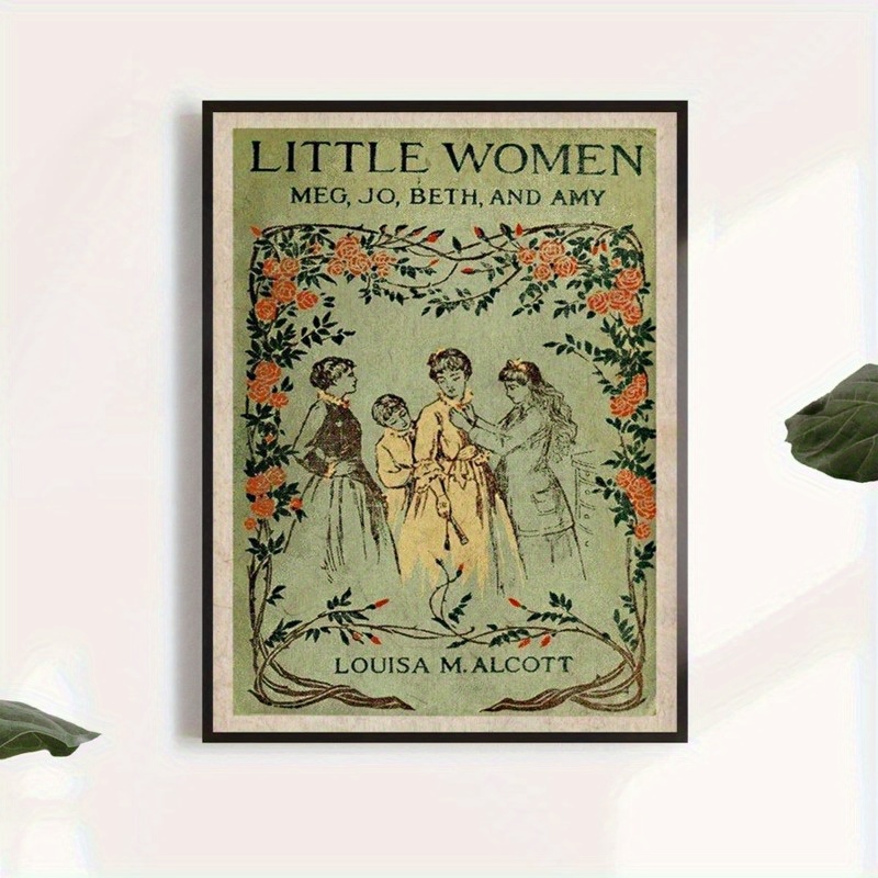 1pc Little Women Canvas Wall Art - Classic Book Cover Poster Print For Decor, Christmas, Halloween, Thanksgiving, New Year, Ramadan - Easy Hanging, No Electricity Needed
1pc Little Women Canvas Wall Art - Classic Book Cover Poster Print For Decor, Christmas, Halloween, Thanksgiving, New Year, Ramadan - Easy Hanging, No Electricity Needed