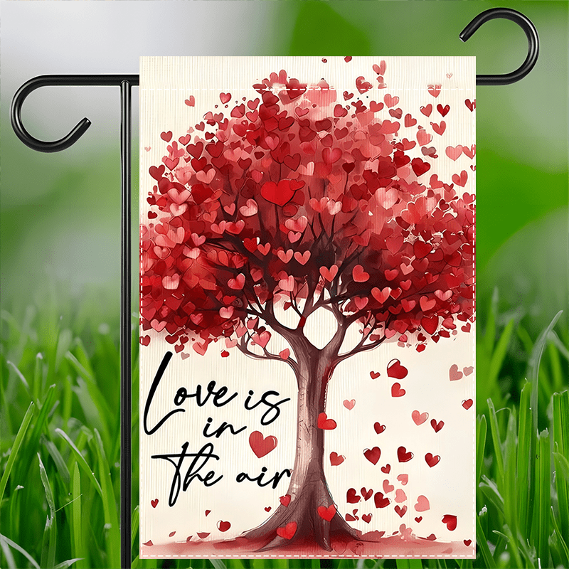 1pc Valentine's Day Garden Flag - Double-sided, Waterproof Polyester Burlap, 12x18 Inch, No Power Required, For Spring & Valentine's Day Indoor/outdoor Decor, & Lawn Decoration
1pc Valentine's Day Garden Flag - Double-sided, Waterproof Polyester Burlap, 12x18 Inch, No Power Required, For Spring & Valentine's Day Indoor/outdoor Decor, & Lawn Decoration