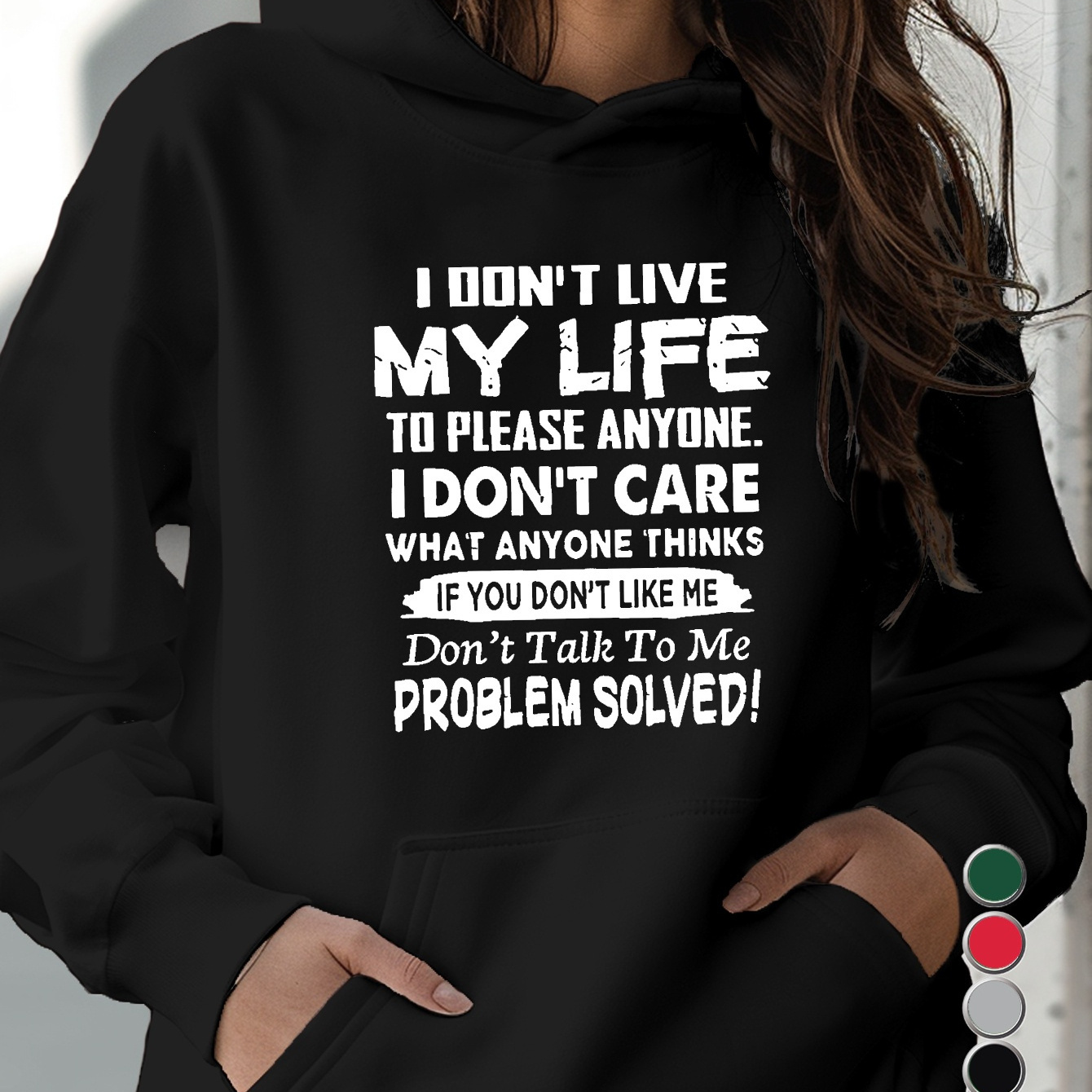 Women's Casual Hoodie With Geometric Print - Cozy Polyester Knit, Long Sleeve, Drawstring & Pocket Detail, Fall/winter
Women's Casual Hoodie With Geometric Print - Cozy Polyester Knit, Long Sleeve, Drawstring & Pocket Detail, Fall/winter