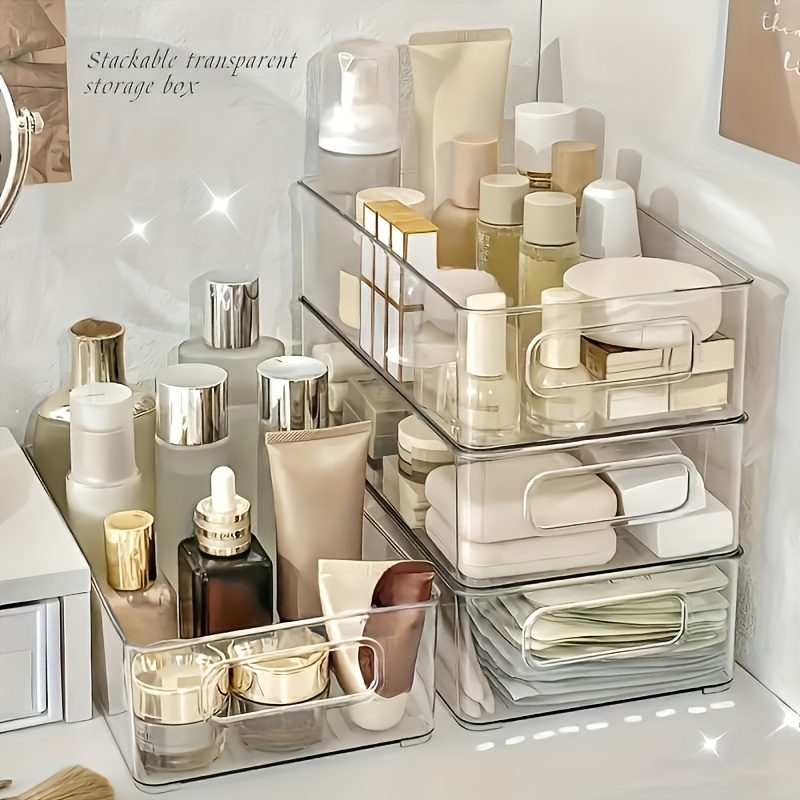 10pcs Acrylic Desk Organizer Set - Clear, Sturdy For Hair Accessories, Cosmetics, And Office Supplies - Easy
10pcs Acrylic Desk Organizer Set - Clear, Sturdy For Hair Accessories, Cosmetics, And Office Supplies - Easy