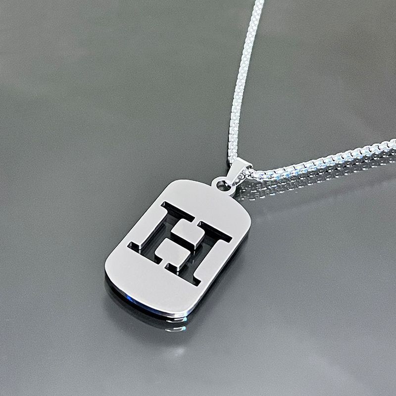Stylish Titanium Steel Necklace With Hollow English Letters, Suitable For Men And Women, Featuring A Unique And Simple Hip-.
Stylish Titanium Steel Necklace With Hollow English Letters, Suitable For Men And Women, Featuring A Unique And Simple Hip-.