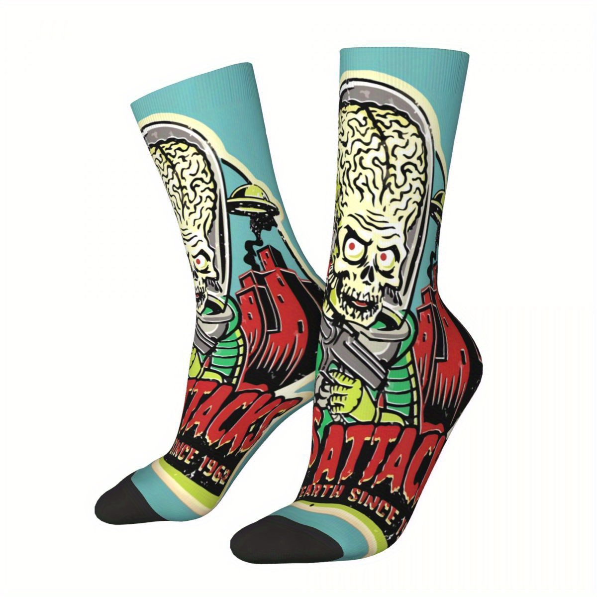 1 Pair Novelty Crew Socks, Unisex, Woven Polyester & Spandex , Fashion Skull & , Machine Washable, Random Print
1 Pair Novelty Crew Socks, Unisex, Woven Polyester & Spandex , Fashion Skull & , Machine Washable, Random Print