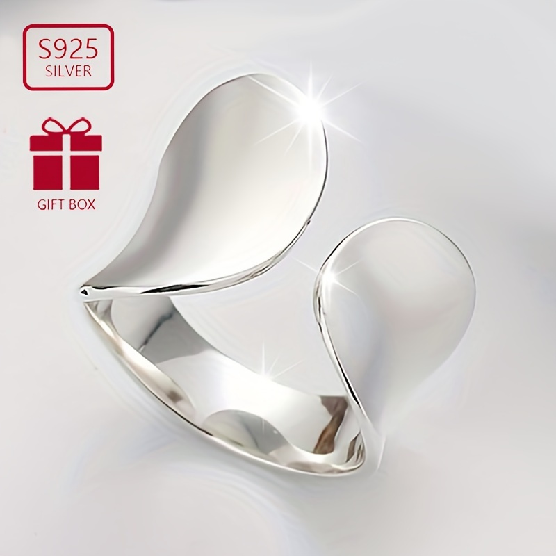 Pure Silvery Bracelet Ring 1pc 925 Suitable For Men And Women High Quality Adjustable Ring Perfect Decoration
Pure Silvery Bracelet Ring 1pc 925 Suitable For Men And Women High Quality Adjustable Ring Perfect Decoration