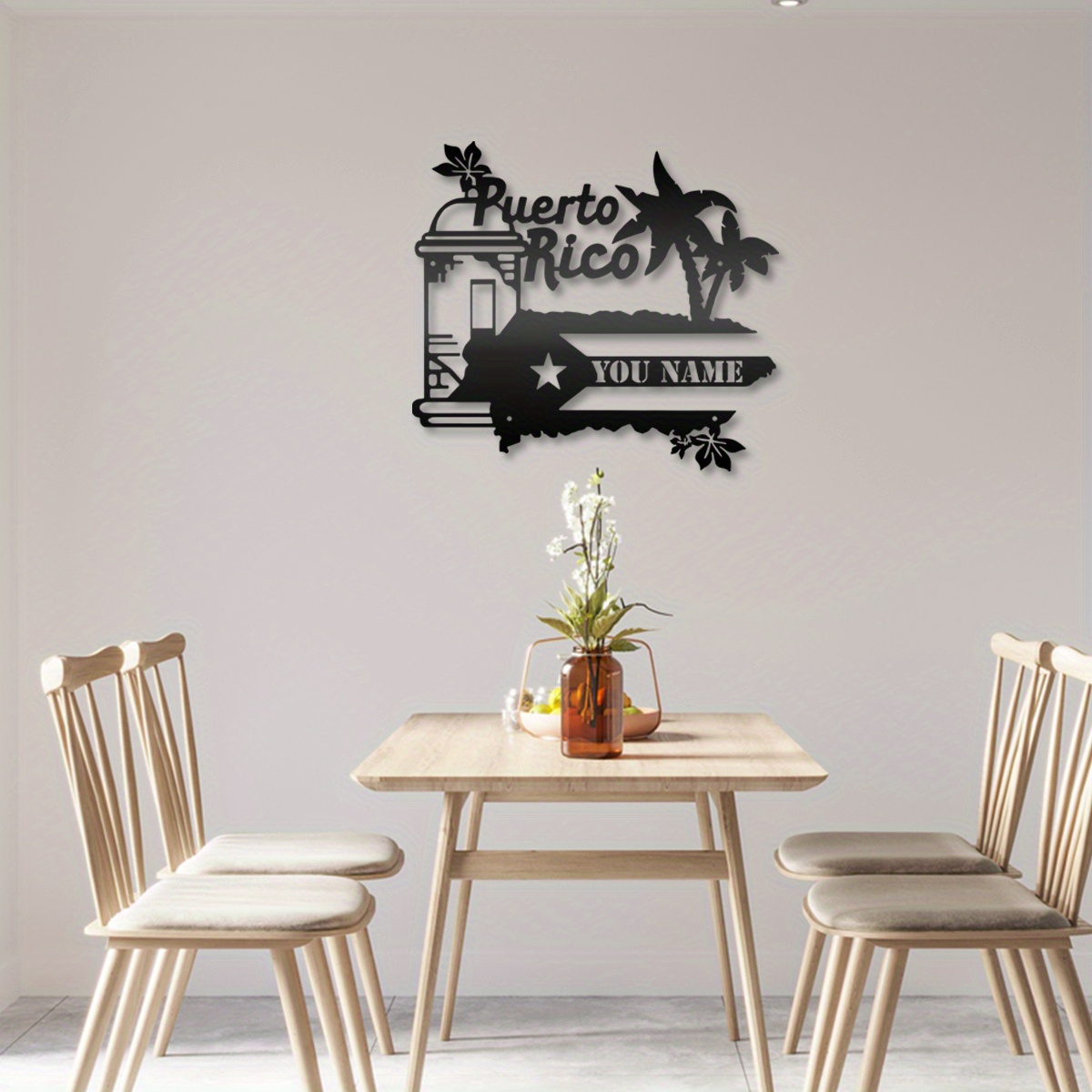 Personalized Puerto Flag Iron - Metal Wall Decor For Living Room, Art , Waterproof Hanging Ornament, Fit - No Electricity Or Feathers, 1pc
Personalized Puerto Flag Iron - Metal Wall Decor For Living Room, Art , Waterproof Hanging Ornament, Fit - No Electricity Or Feathers, 1pc