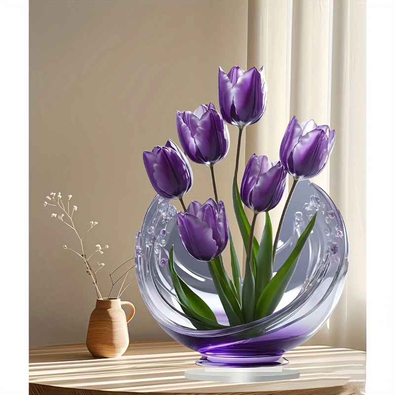2d Flat, 2d Flat Elegant Purple Acrylic Crystal Table Decoration- Bedroom, Living Room, Coffee Shop, Etc.-multifunctional Indoor And Outdoor Artwork, Ideal Gift
2d Flat, 2d Flat Elegant Purple Acrylic Crystal Table Decoration- Bedroom, Living Room, Coffee Shop, Etc.-multifunctional Indoor And Outdoor Artwork, Ideal Gift