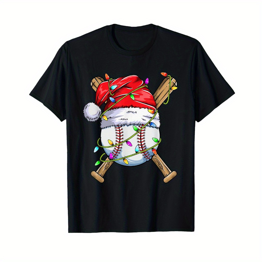 Holiday , Boys' Christmas Baseball -shirt - 100% Cotton, Short Sleeve, Crew Neck - Gift For
Holiday , Boys' Christmas Baseball -shirt - 100% Cotton, Short Sleeve, Crew Neck - Gift For
