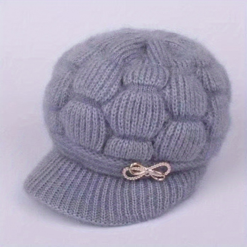 Chic Reversible Knit Cap For Women - Lightweight, Hat With Snap Closure, Machine Washable - Thanksgiving & Christmas
Chic Reversible Knit Cap For Women - Lightweight, Hat With Snap Closure, Machine Washable - Thanksgiving & Christmas