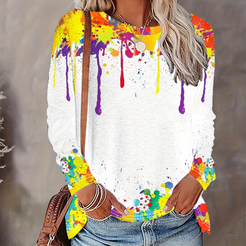 Women's T-shirt Full - Comfortable Short Sleeved Round Neck - For Spring And Autumn Casual Wear
Women's T-shirt Full - Comfortable Short Sleeved Round Neck - For Spring And Autumn Casual Wear