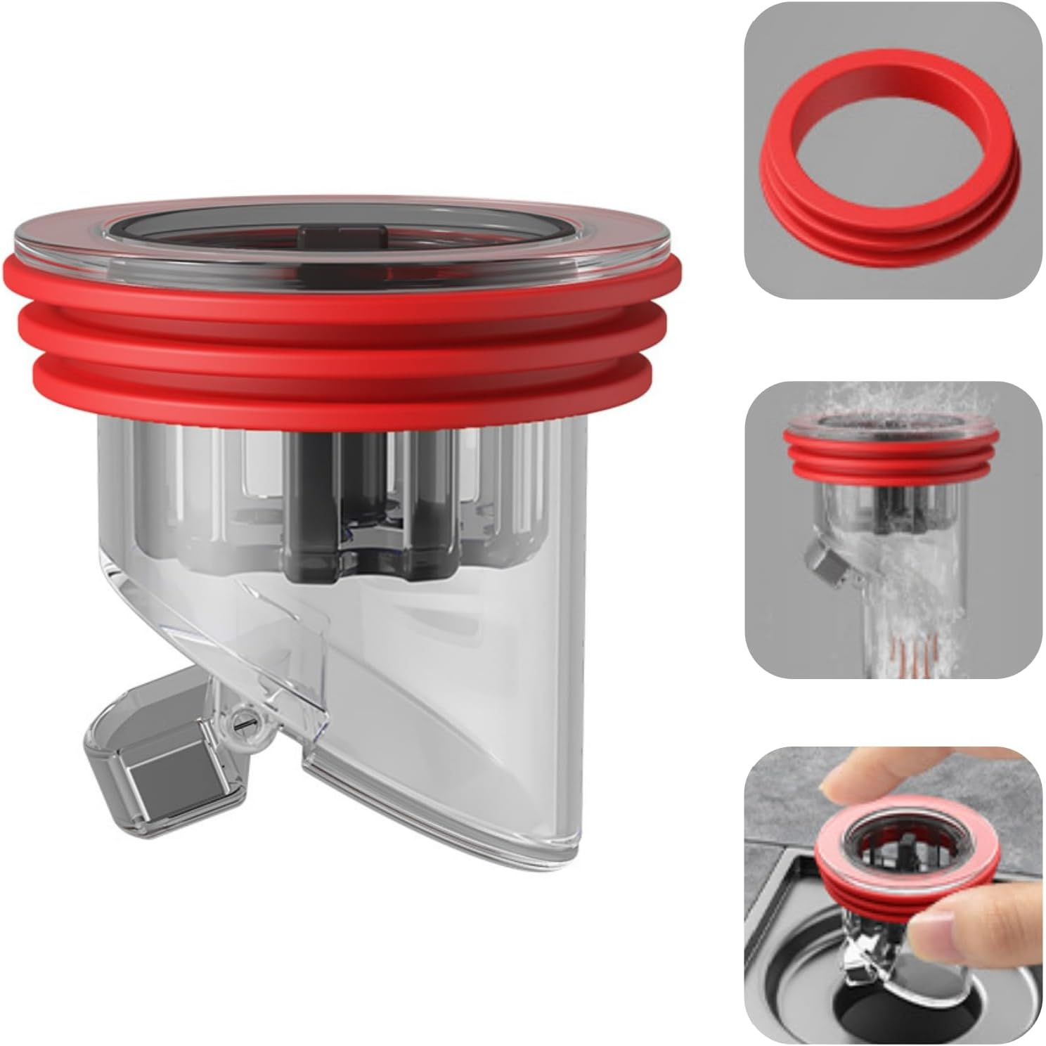 1pc/2pcs Odor Resistant Floor Drain, Anti-clogging Hair For Sewer, Shower Drain Valve, Prevents Odor Spread In Bathrooms And Kitchens
1pc/2pcs Odor Resistant Floor Drain, Anti-clogging Hair For Sewer, Shower Drain Valve, Prevents Odor Spread In Bathrooms And Kitchens
