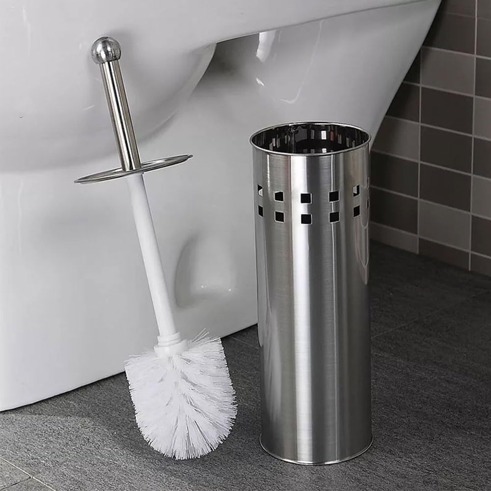 Toilet Brush Holder Stainless Steel, Featuring A Comfortable Handle, Suitable For Bathroom Cleaning.
Toilet Brush Holder Stainless Steel, Featuring A Comfortable Handle, Suitable For Bathroom Cleaning.