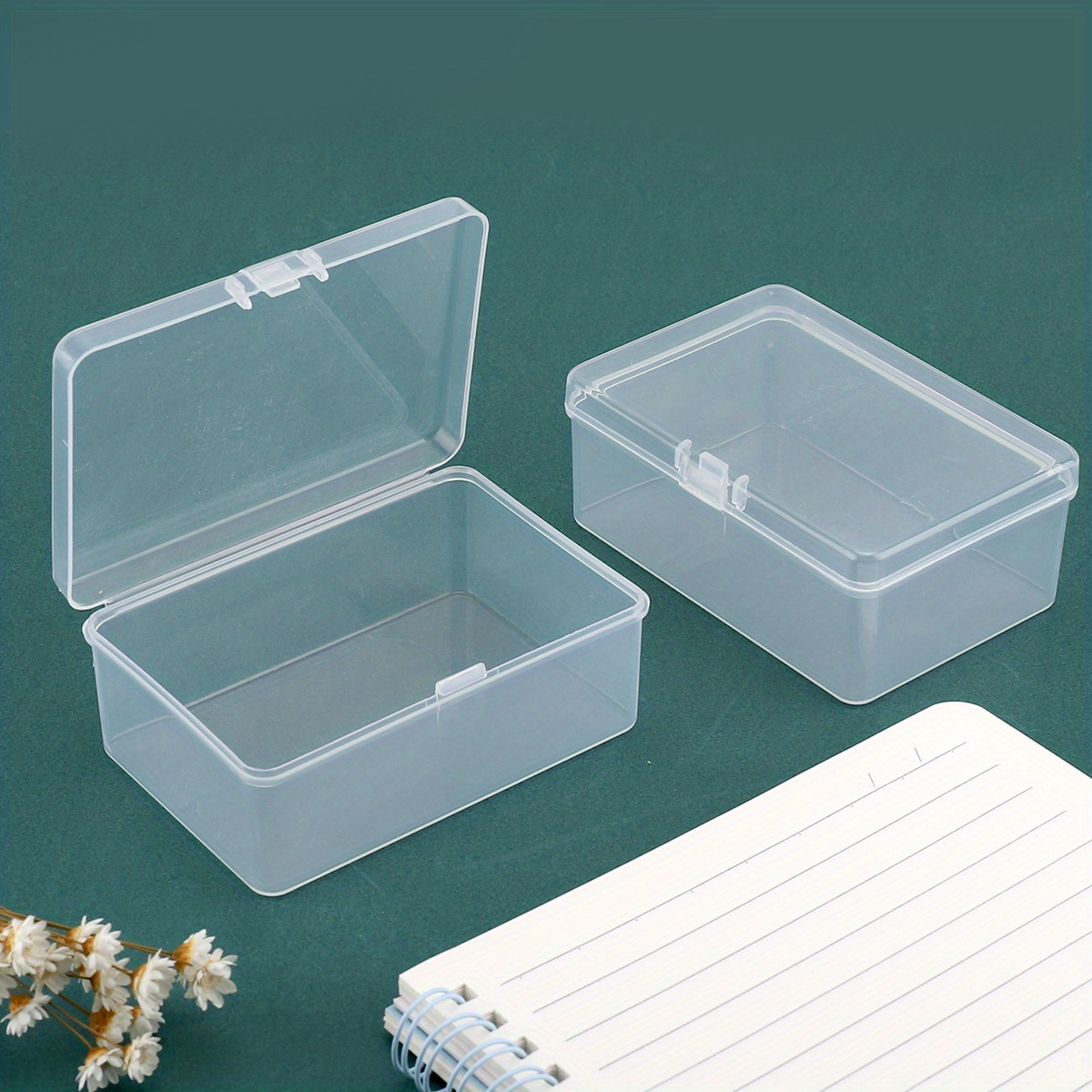 Boîte Organisatrice Rectangulaire en Plastique Transparent pour Fournitures de Bureau et de Maison - 1pc
Boîte Organisatrice Rectangulaire en Plastique Transparent pour Fournitures de Bureau et de Maison - 1pc
