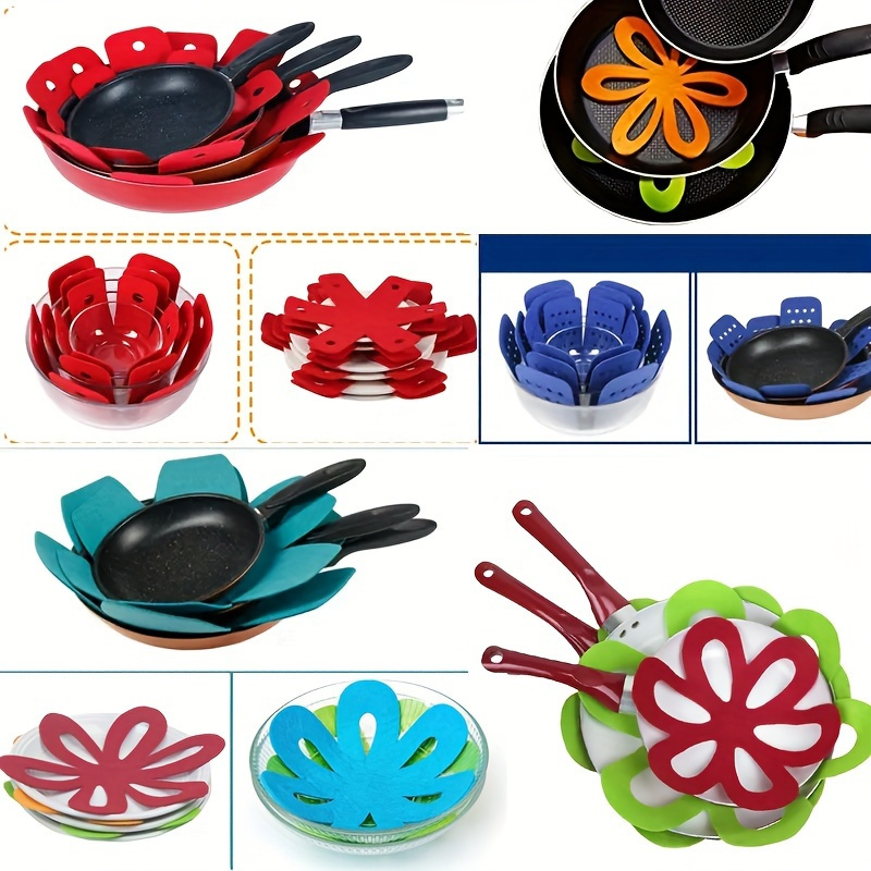 6-pack Round Pot Holder Mats - Polyurethane Heat-resistant Pan Divider Pads For Cookware - Hand Wash Only Kitchen Accessories
6-pack Round Pot Holder Mats - Polyurethane Heat-resistant Pan Divider Pads For Cookware - Hand Wash Only Kitchen Accessories