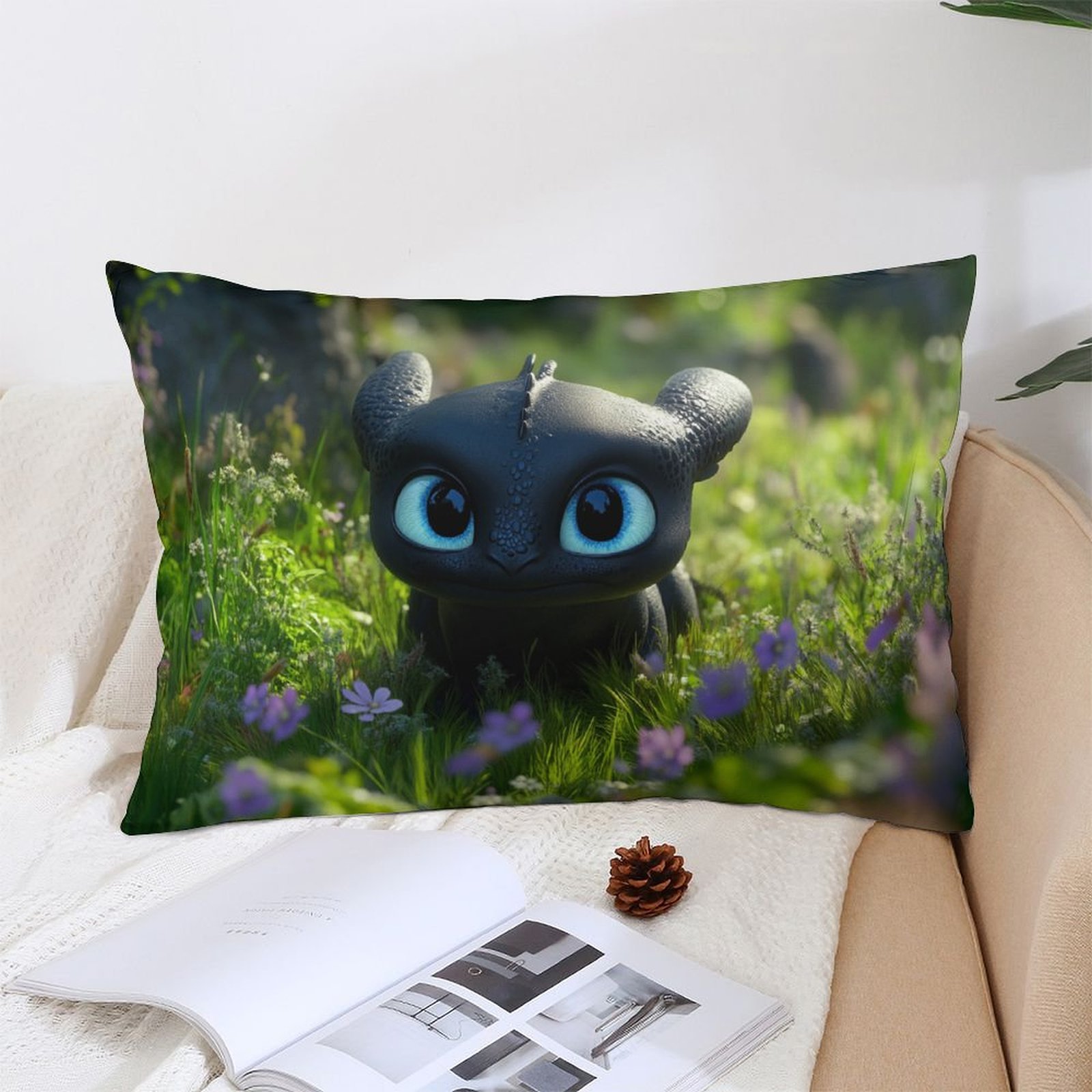 1pc Style Printed Throw Pillow Cover, 12x20 Inch, Soft Polyester, Machine Washable, Zipper Closure, Decorative Cushion Case For Sofa, Bedroom, Living Room, Home Office Gift
1pc Style Printed Throw Pillow Cover, 12x20 Inch, Soft Polyester, Machine Washable, Zipper Closure, Decorative Cushion Case For Sofa, Bedroom, Living Room, Home Office Gift