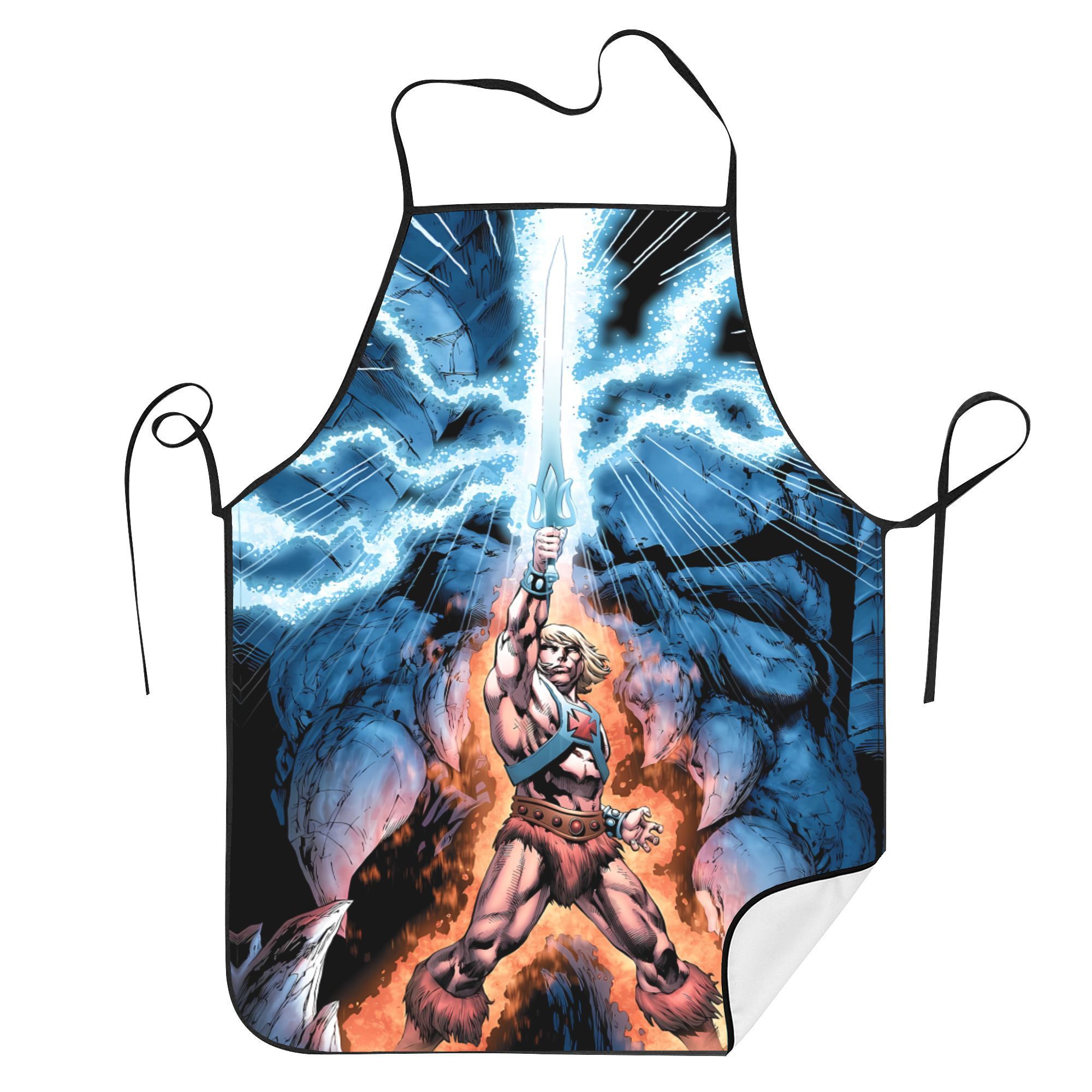 Vintage-inspired Hero Printed Apron, 100% Polyester, Woven Fabric With Slight Stretch, 190 Gsm, Patterned Kitchen Apron For Cooking And Baking
Vintage-inspired Hero Printed Apron, 100% Polyester, Woven Fabric With Slight Stretch, 190 Gsm, Patterned Kitchen Apron For Cooking And Baking