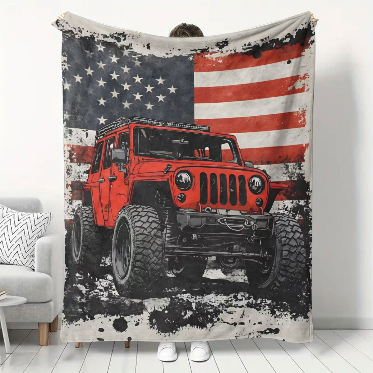 1pc Red Printed Fleece Blanket - , , And - For Bed, Sofa, , And Camping - For Enthusiasts
1pc Red Printed Fleece Blanket - , , And - For Bed, Sofa, , And Camping - For Enthusiasts