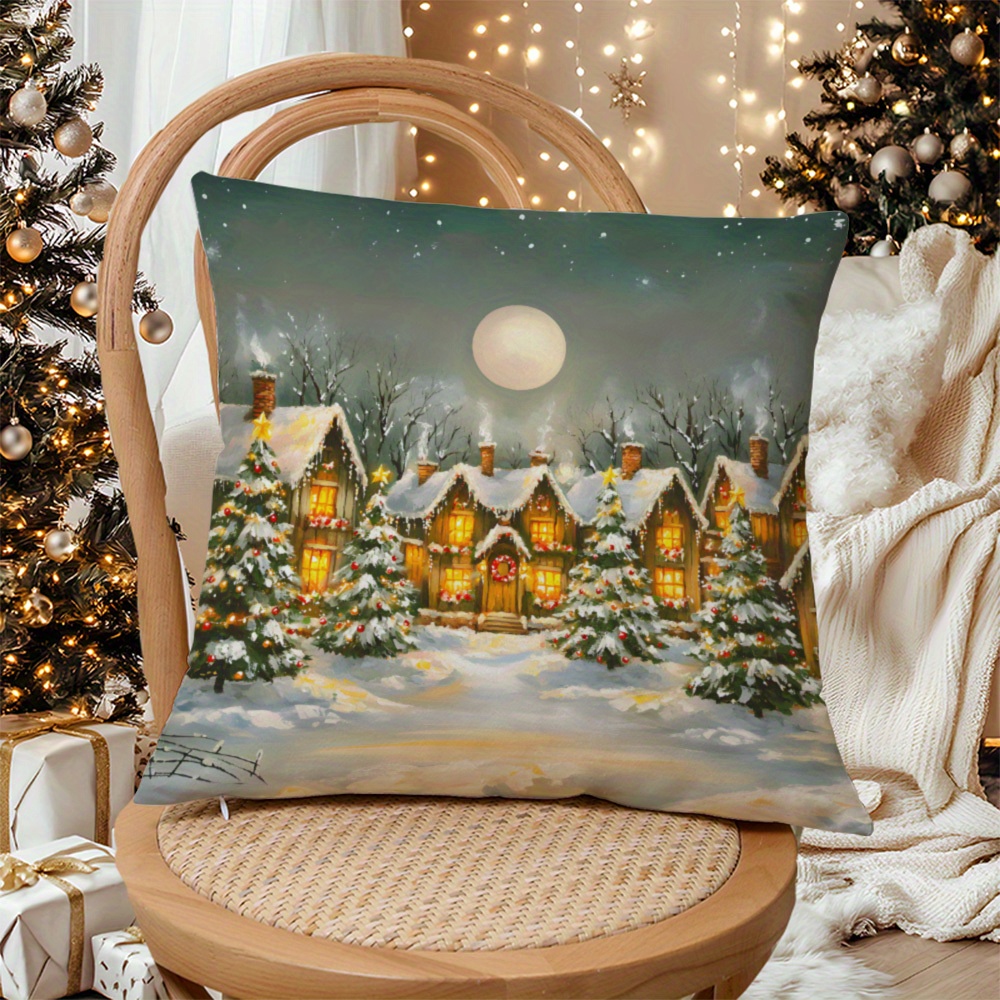 Christmas 1pc - , Pillowcase , Multifunctional For Sofa, Bed, And Decor ( Not Included)
Christmas 1pc - , Pillowcase , Multifunctional For Sofa, Bed, And Decor ( Not Included)
